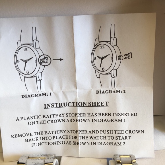 NEW His/Hers Silver Stainless Watches - Picture 8 of 10